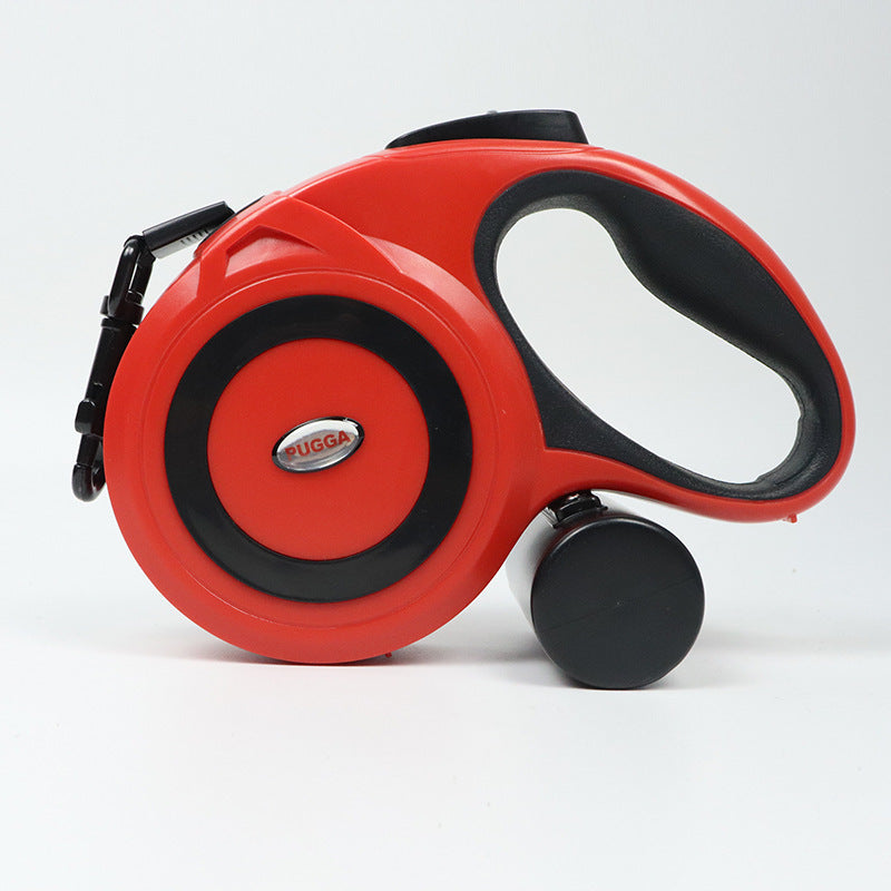 Automatic pet traction belt